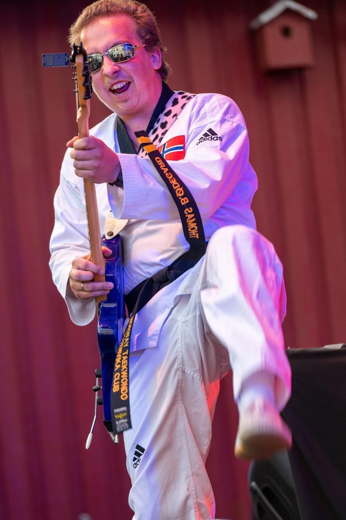 Bilde fra Elvis møter 80-tallet, Bakgården Kaffka, Gjøvik, 24. juni 2023