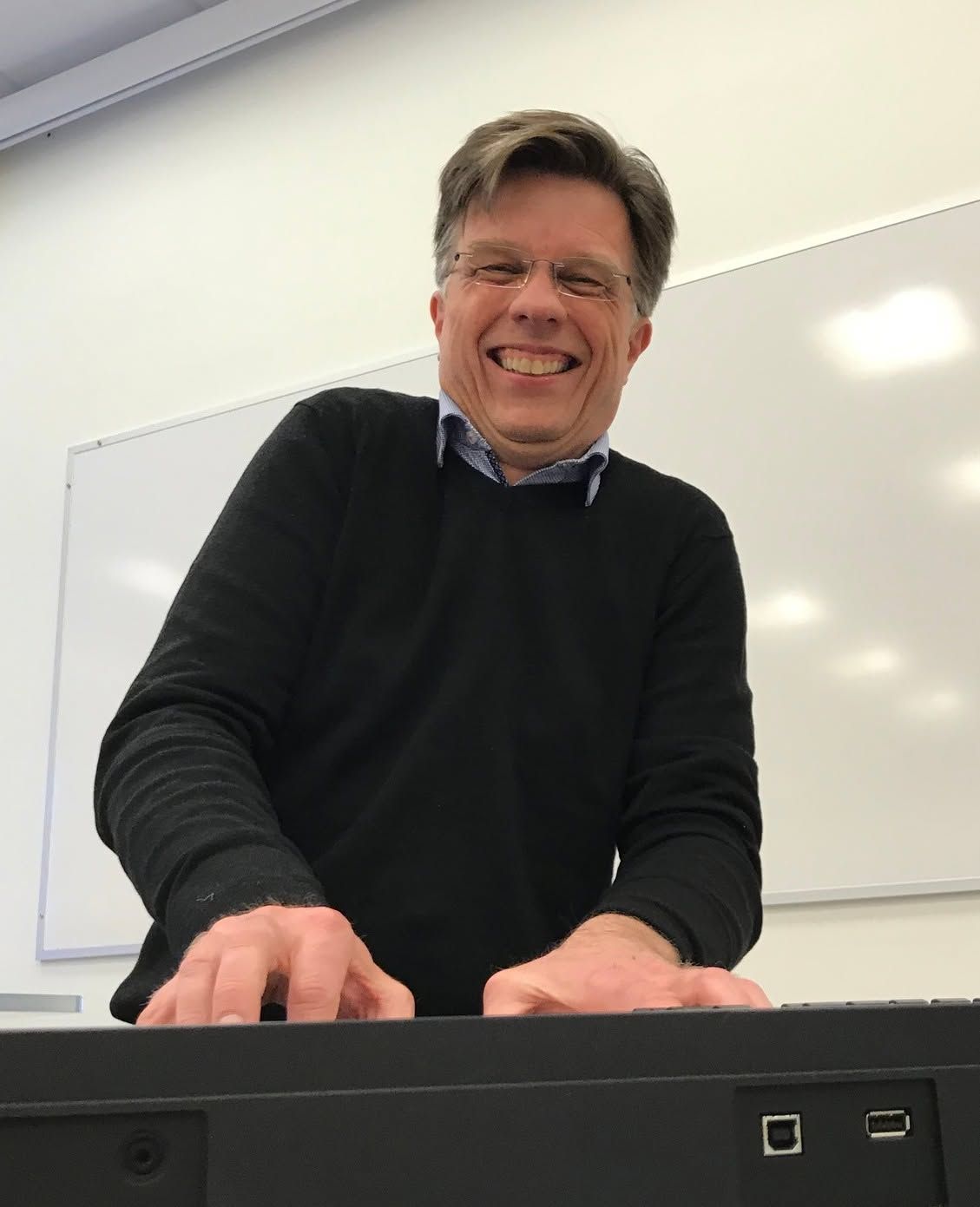 Portrett av Frank-Jørgen Vangen